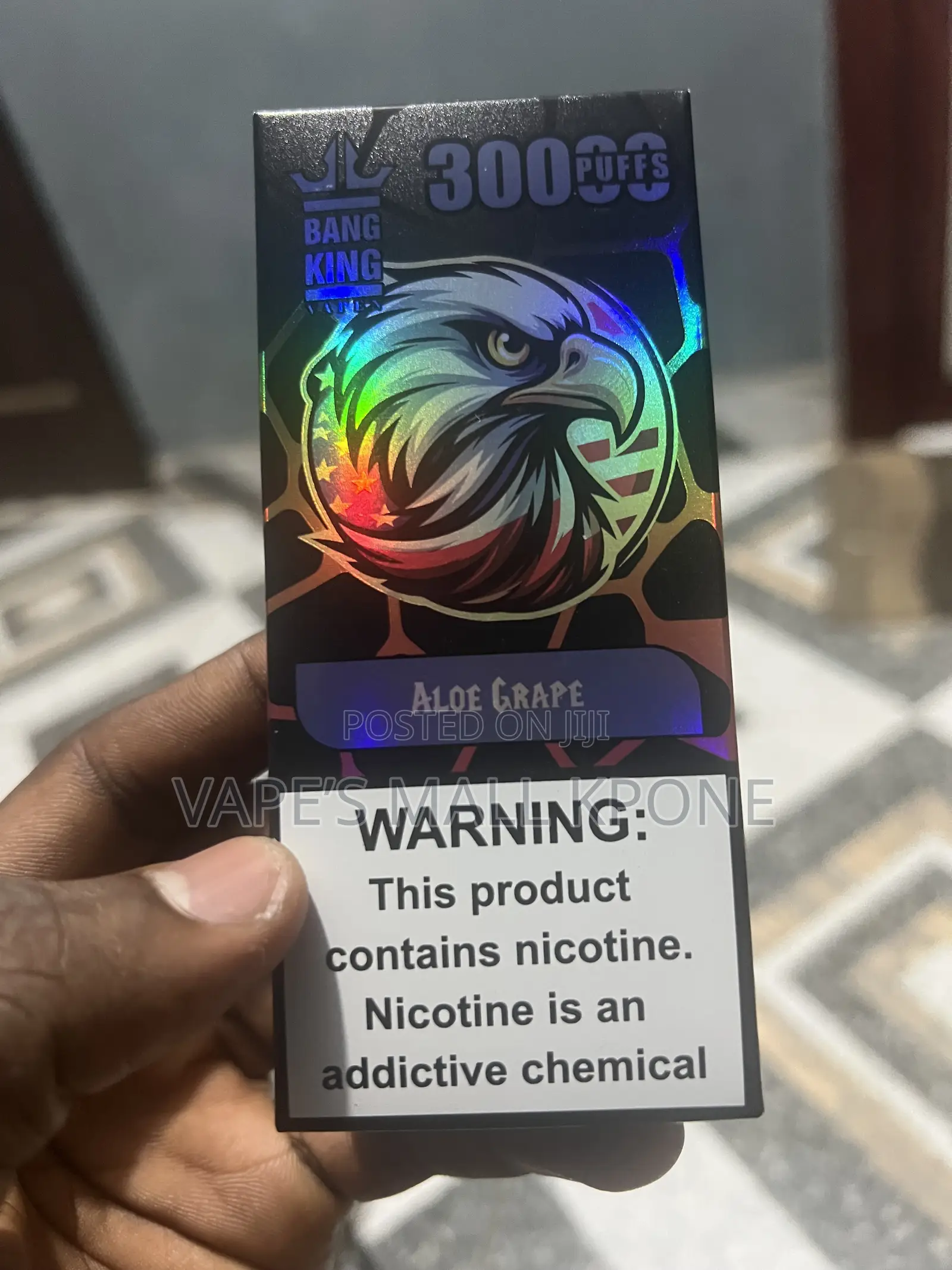 1 Mode 30000 Puffs Rechargeable Vape Pen Bang King