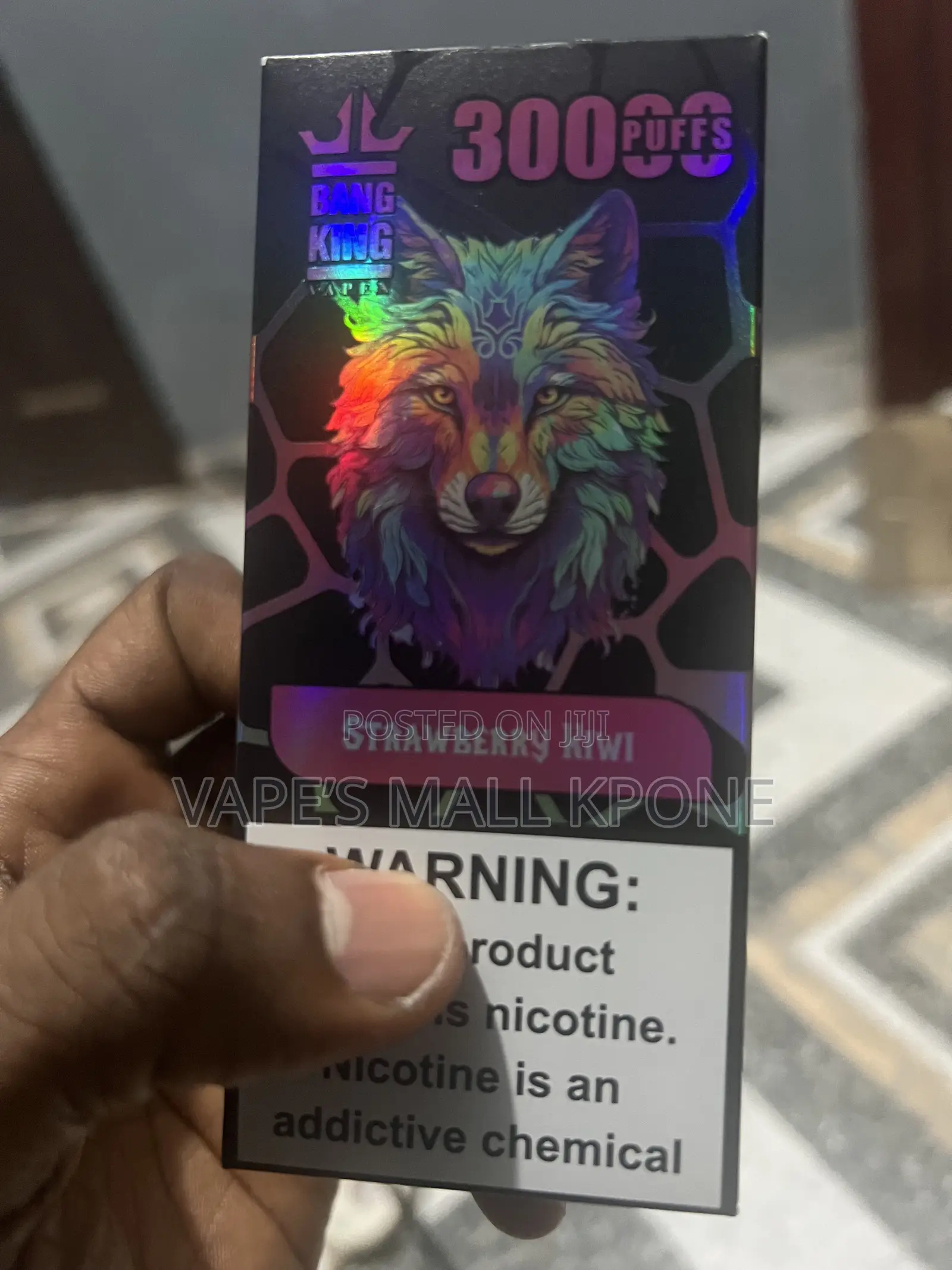1 Mode 30000 Puffs Rechargeable Vape Pen Bang King