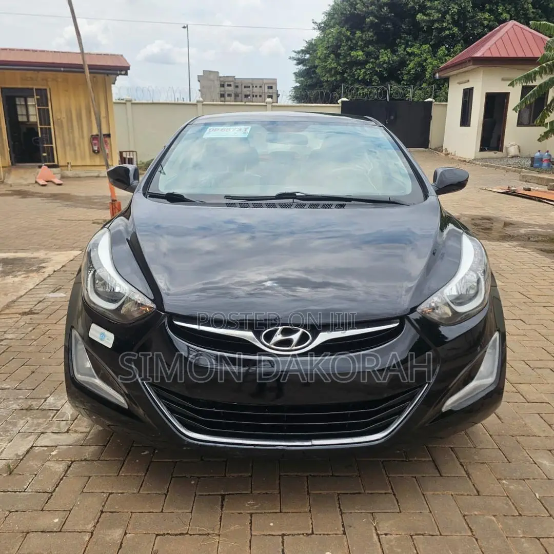 Hyundai Elantra SE Sedan FWD (1.8L 4cyl 6M) 2016 Black