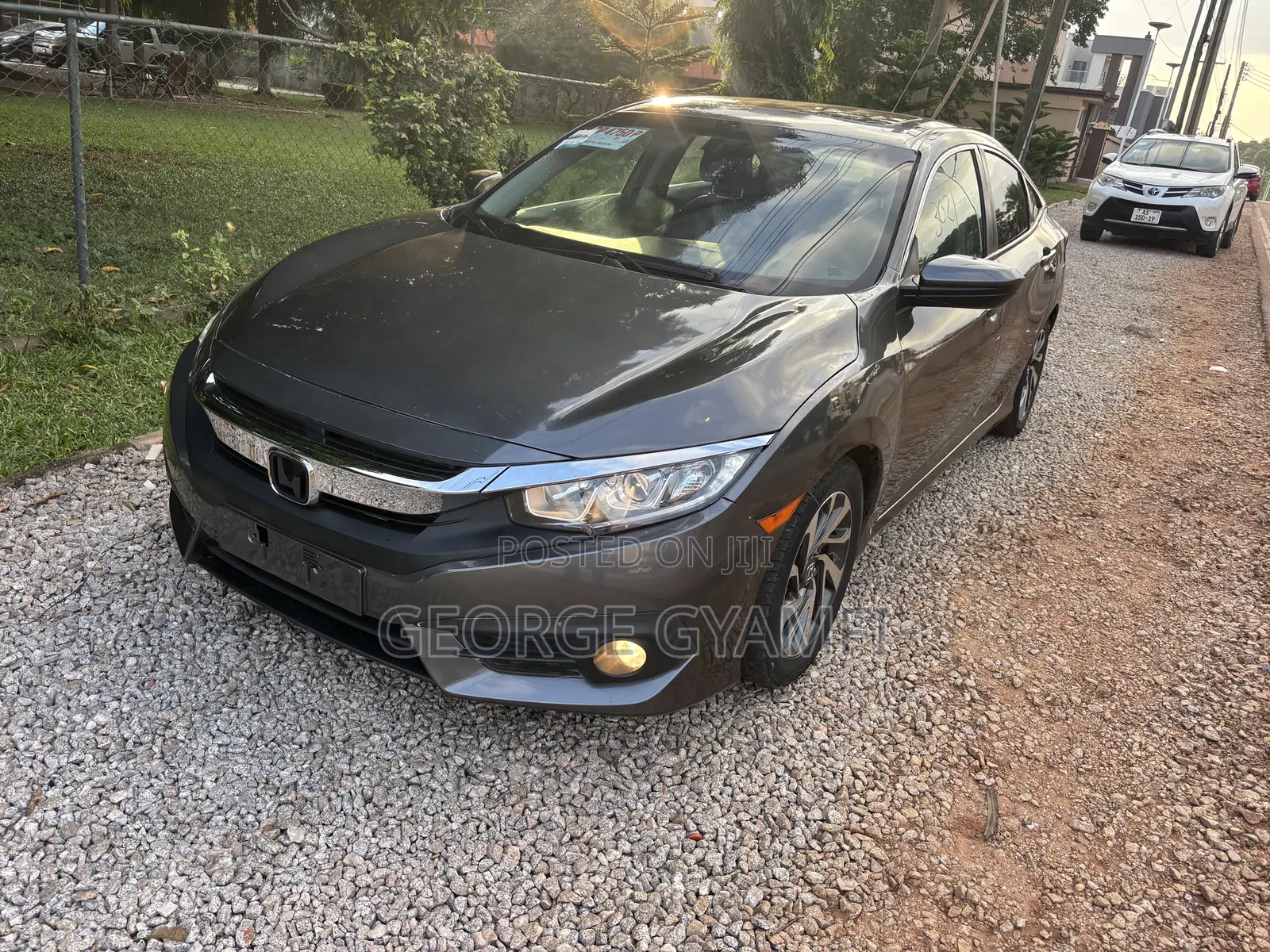 Honda Civic EX 4dr Sedan (1.5L 4cyl) 2016 Gray