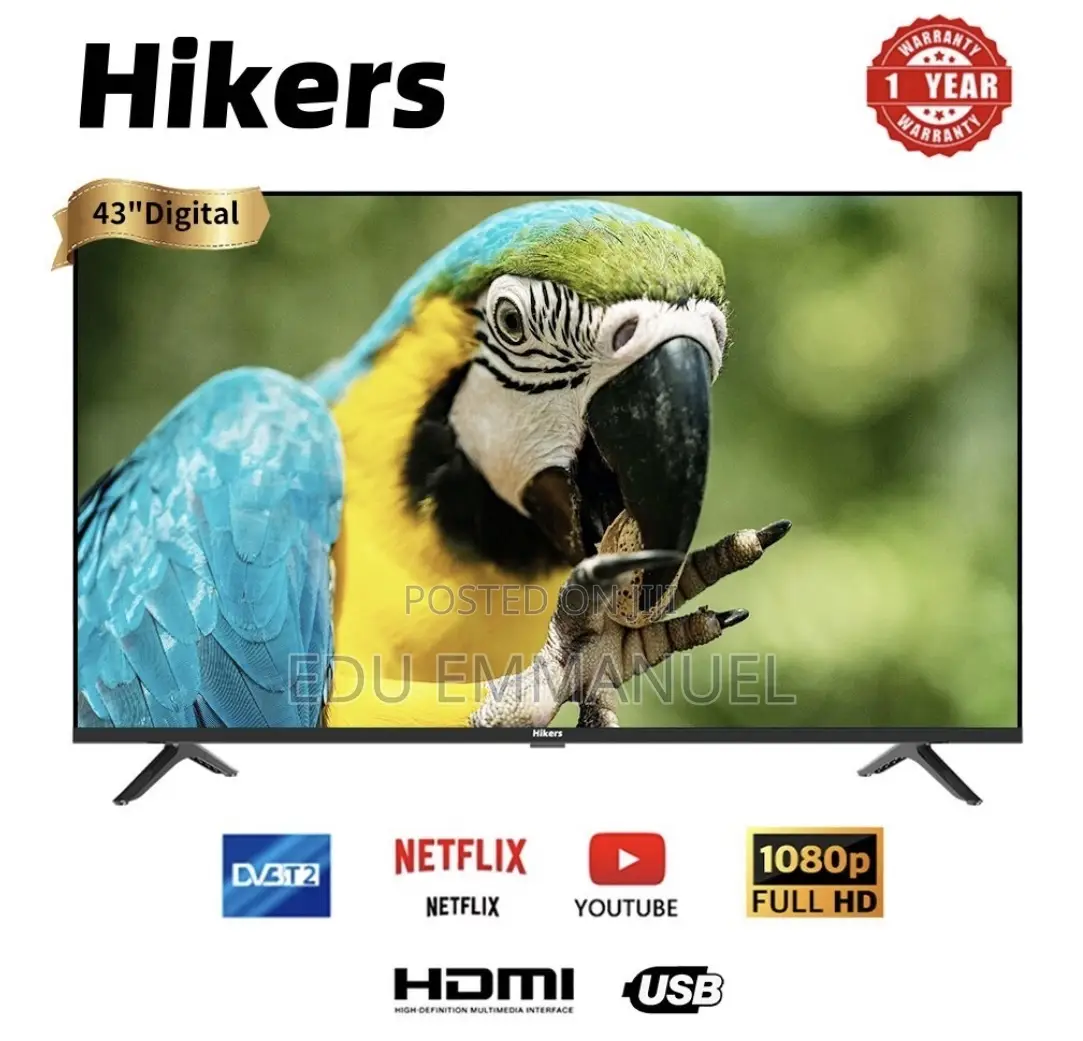 Hikers 43” Android Smart Tv