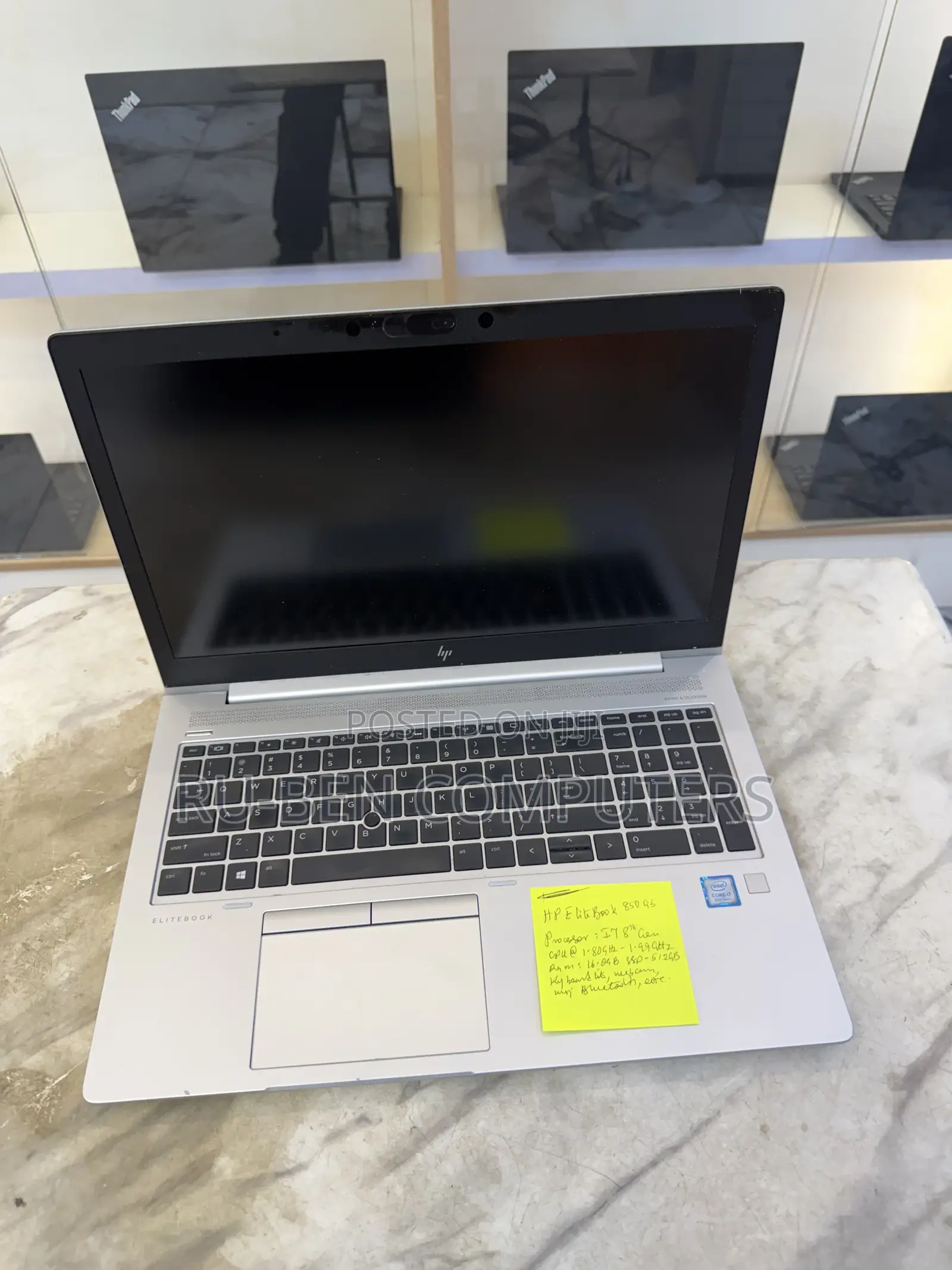 Laptop HP EliteBook 850 G5 16GB Intel Core i7 SSD 512GB