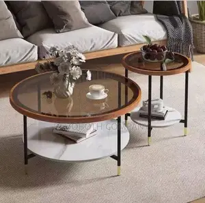 Round Double Center Table