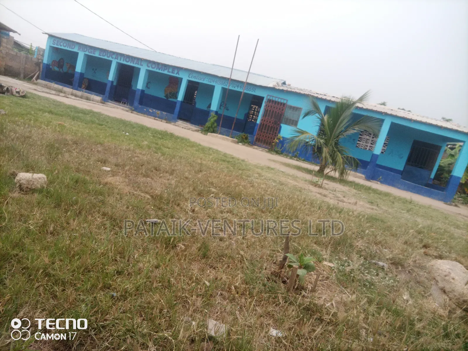 Two Plots Of Land With 6 Classroom Blocks, An Office