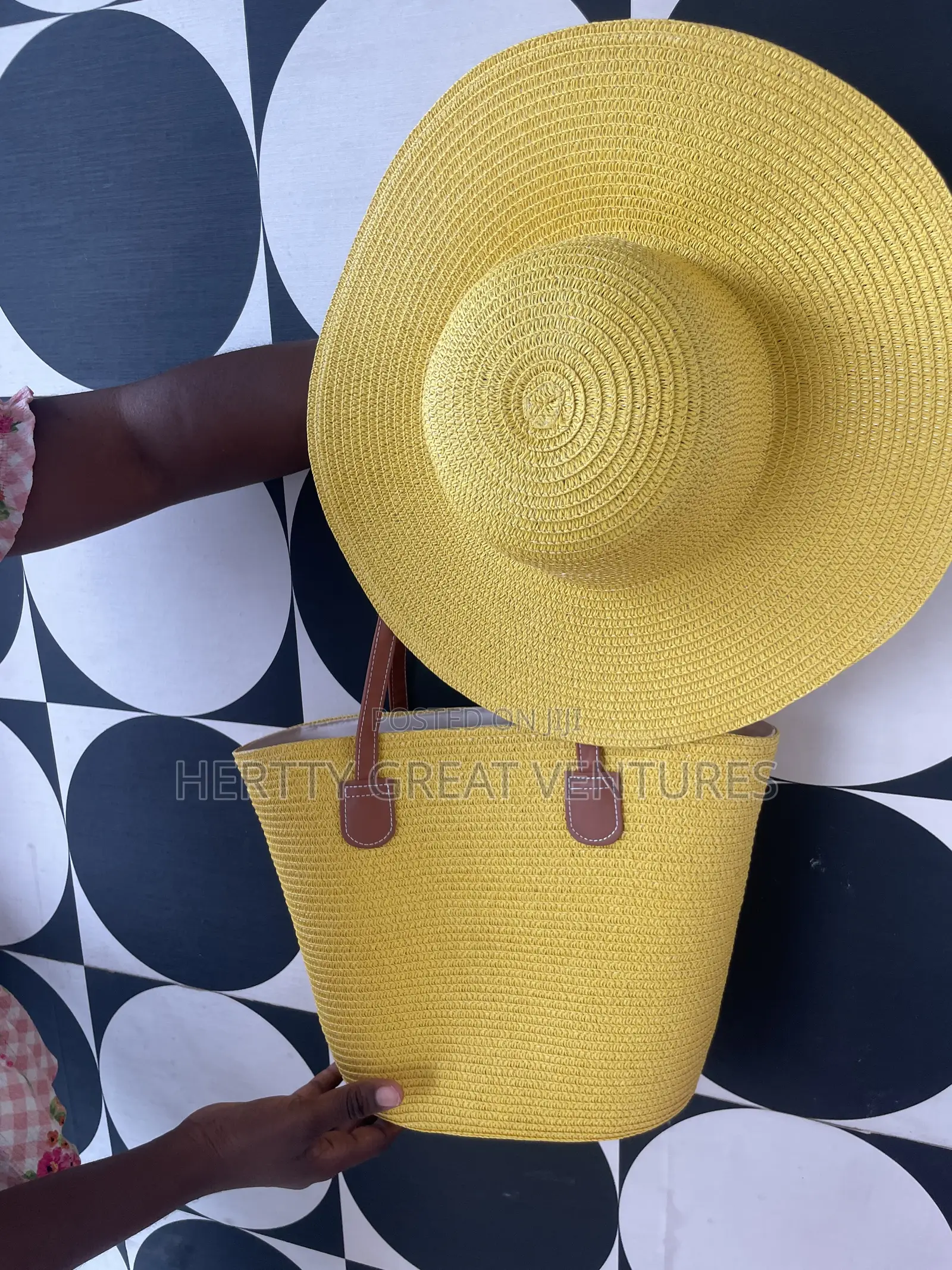 Beach Bag + Hat