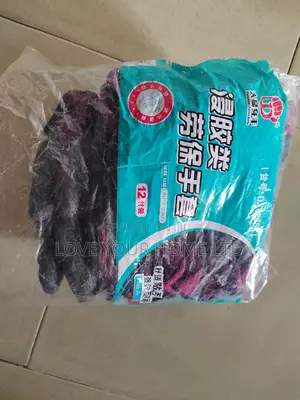 12 Pairs Latex Coated Safety Work Gloves For General Purpose