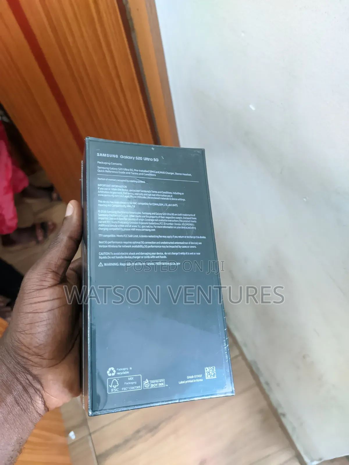 New Samsung Galaxy S20 Ultra 5G 128 GB Gray