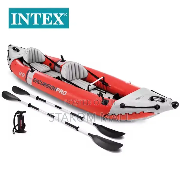 Intex Two Persons Inflatable Boat/ Canoe Kayak