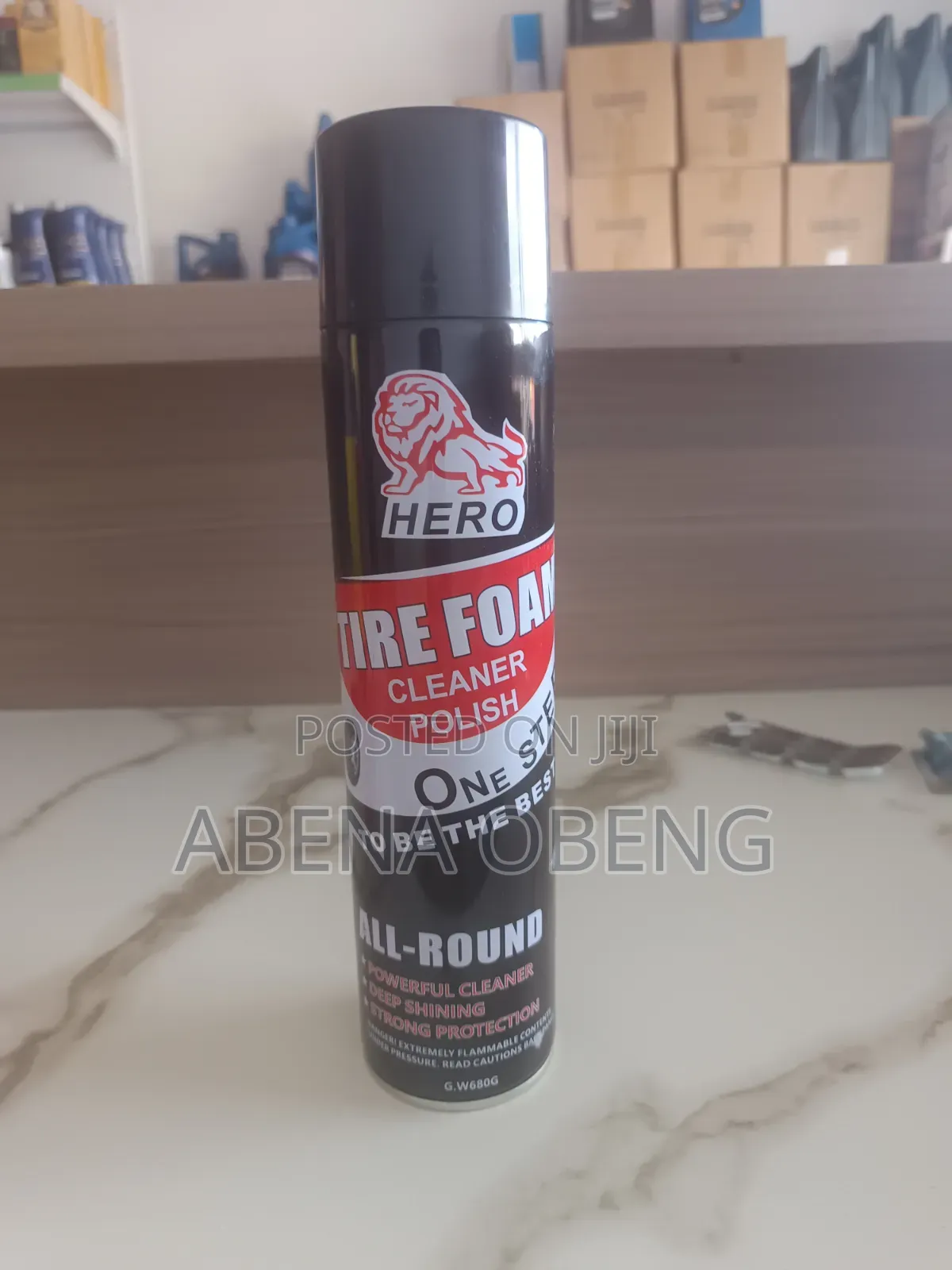 Hero Tire Foam Cleaner