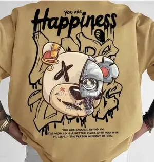Men’S Oversized Graphic T-Shirt