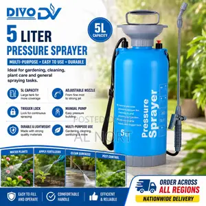 Divodv 5l Manual Pressure Sprayer
