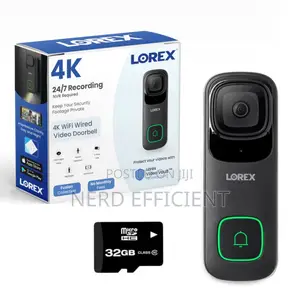 Lorex Wireless Wifi Smart Video Doorbell Camera