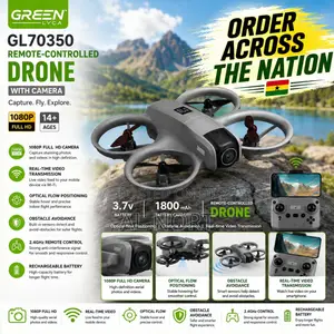 Green Lyca Gl70350 Remote-Controlled Drone With Camera