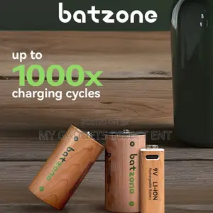 Batzone Usb-C Li-Ion Rechargeable Battery Aa 2220mwh (4pcs)