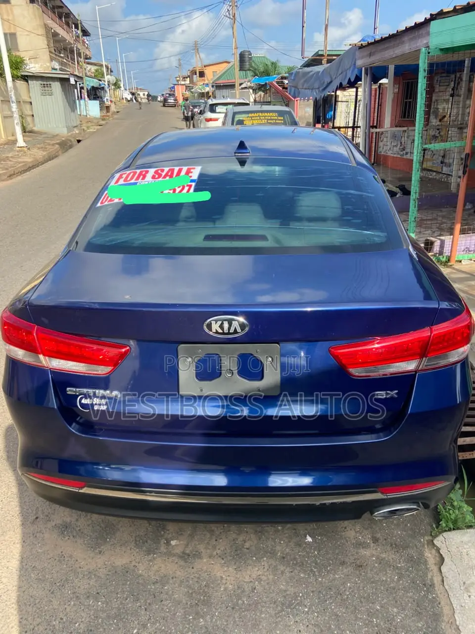 Kia Optima EX 4dr Sedan FWD (2.4L 4cyl 6A) 2017 Blue