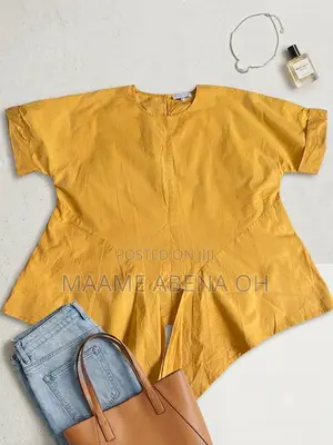 Mustard Loose and Split/Tire Top.