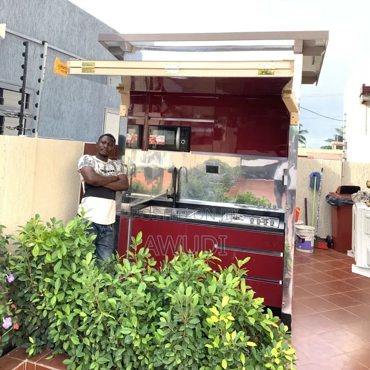 Mini Outdoor Kitchen