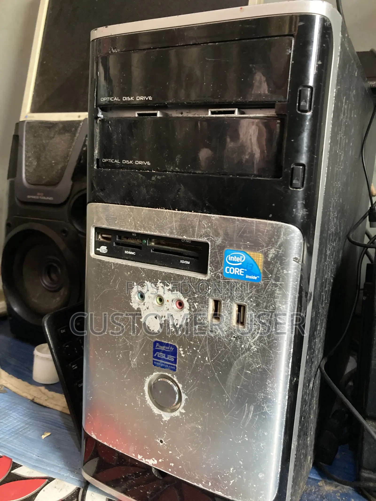 Desktop Computer Asus 16GB Intel Core i3 HDD+SSD 256GB