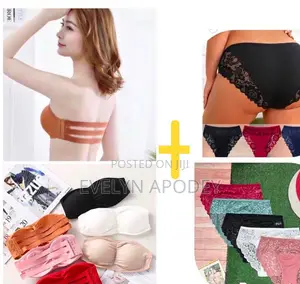 Women Tube Bra and Panties Sets, Ladies Bra and Panties Combo