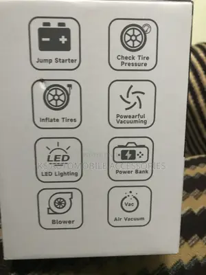 8in1 Jumpstarter With Air Pump