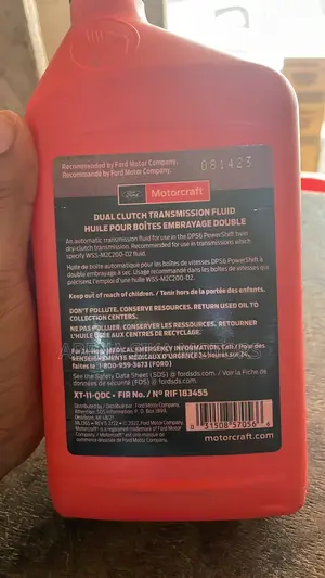 Original Motorcraft Dual Clutch Transmission Fluid