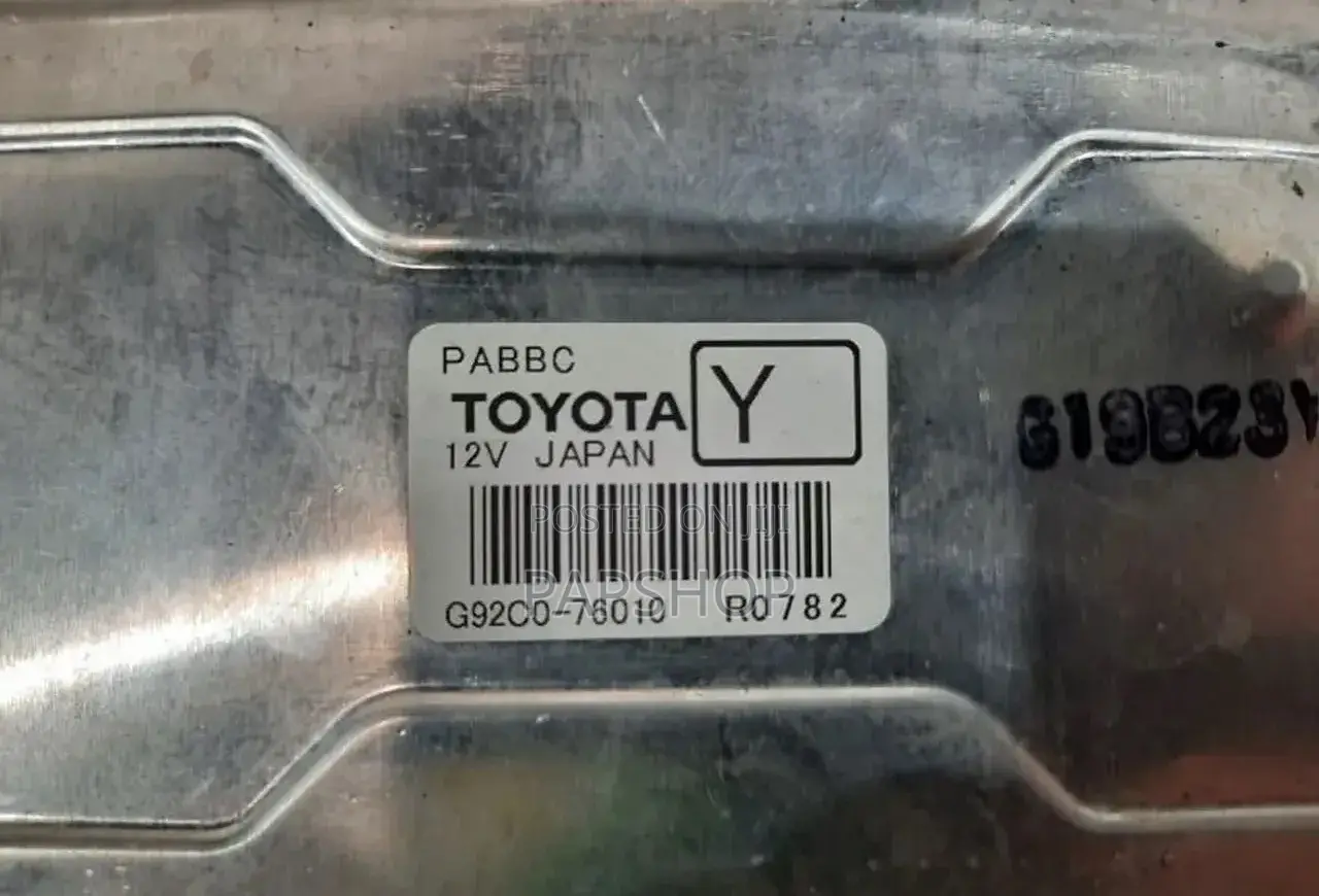 Toyota Eco Run Vehicle Converter Assembly