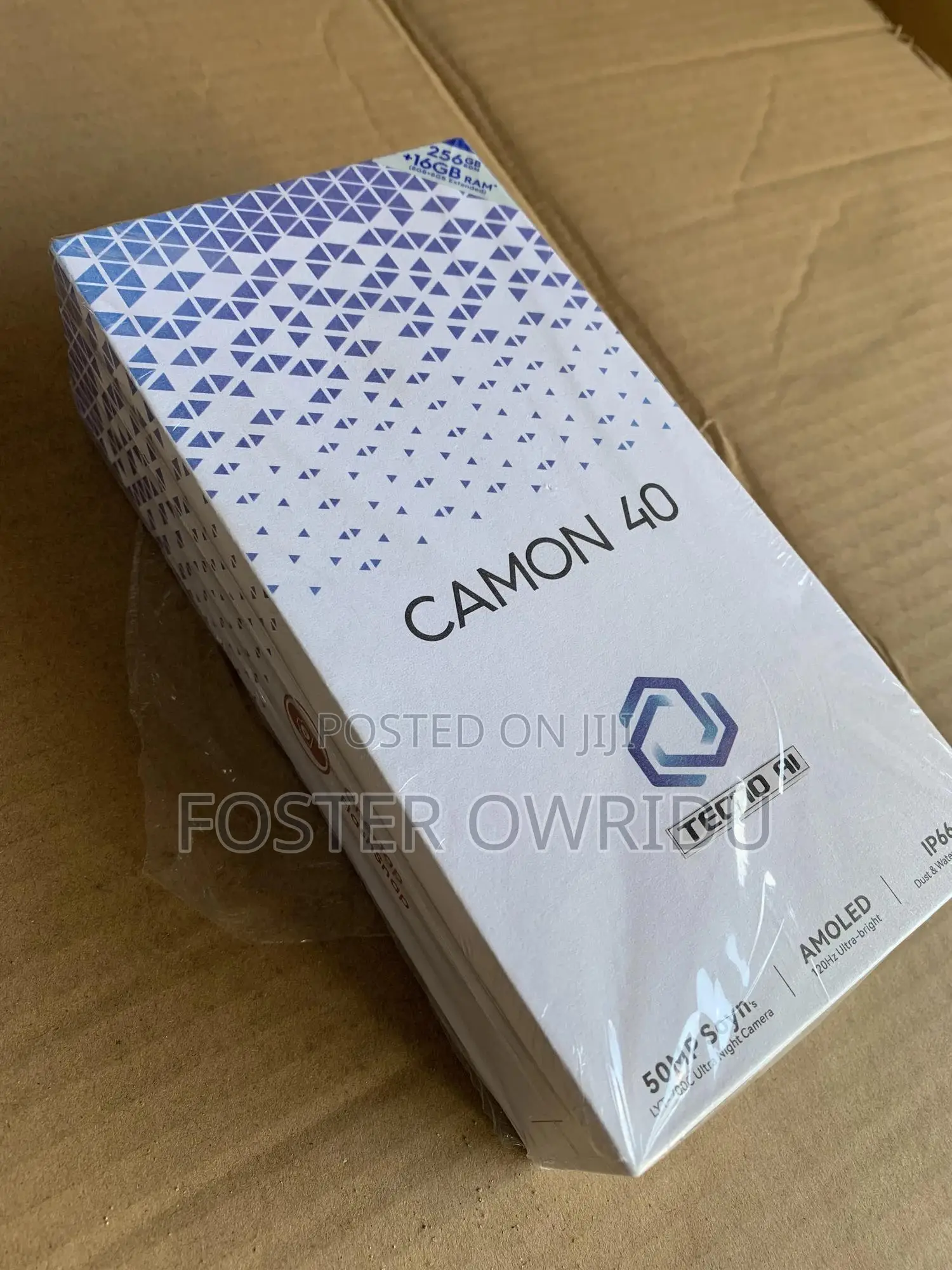 New Tecno Camon 40 256 GB Gray