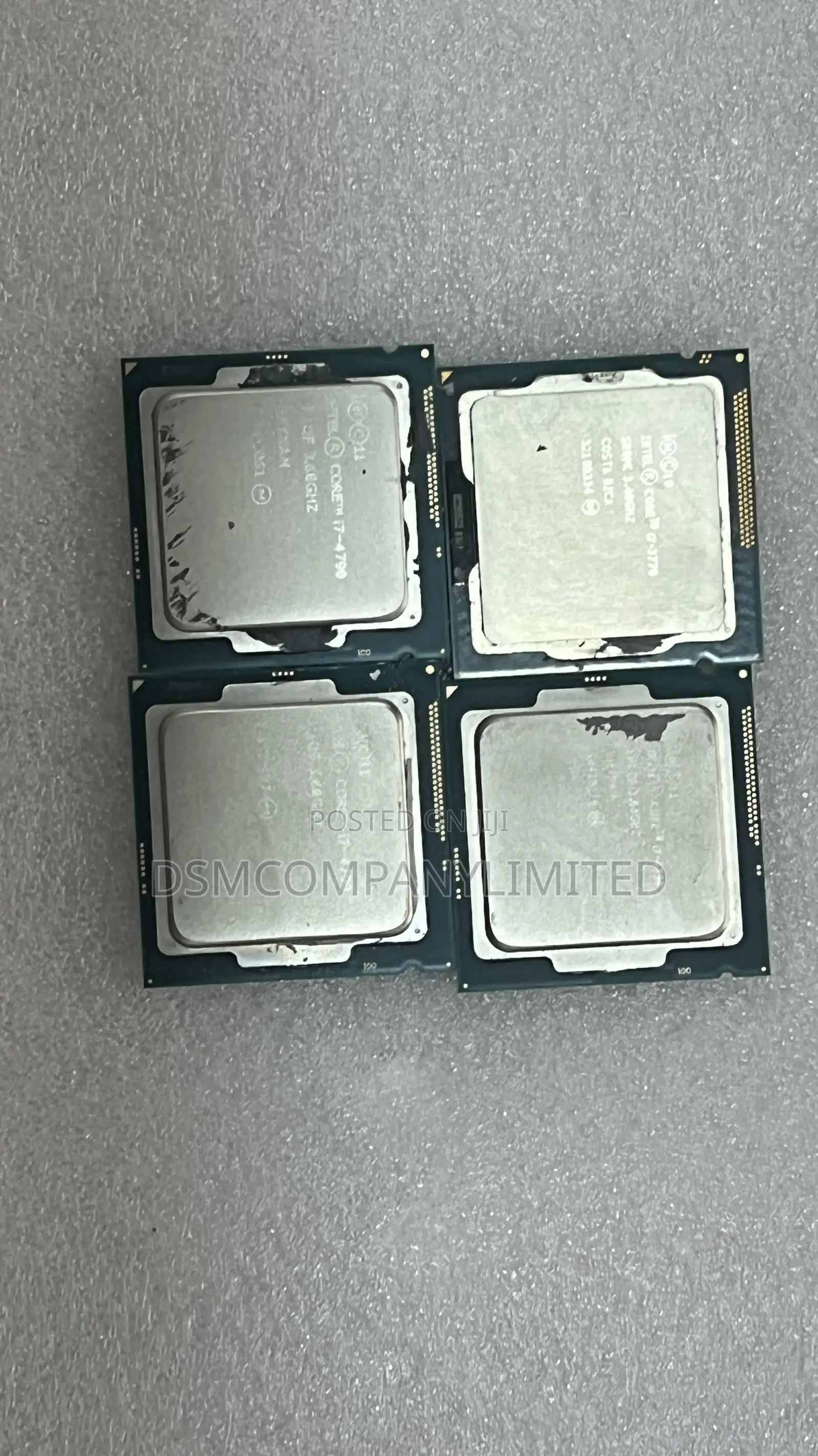 All Intel Processors I7, I5,I3
