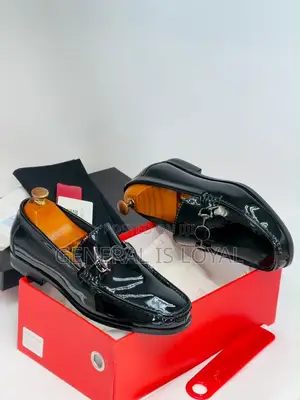 Givenchy Black Mirror Men’S Leather Shoe