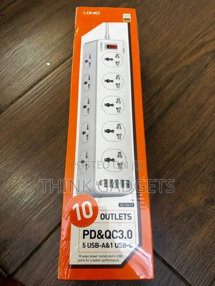 Ldnio 10 Outlets Extension Board