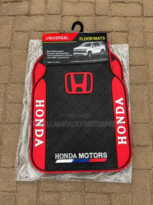 Honda Rubber Red Side/Side Floor Mat