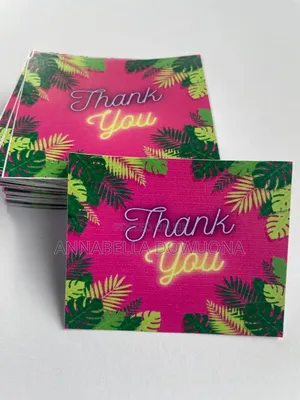 Thank You Cards 50pieces
