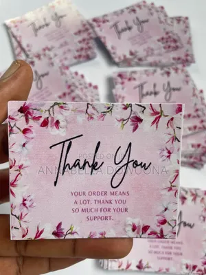 Thank You Cards 50pieces