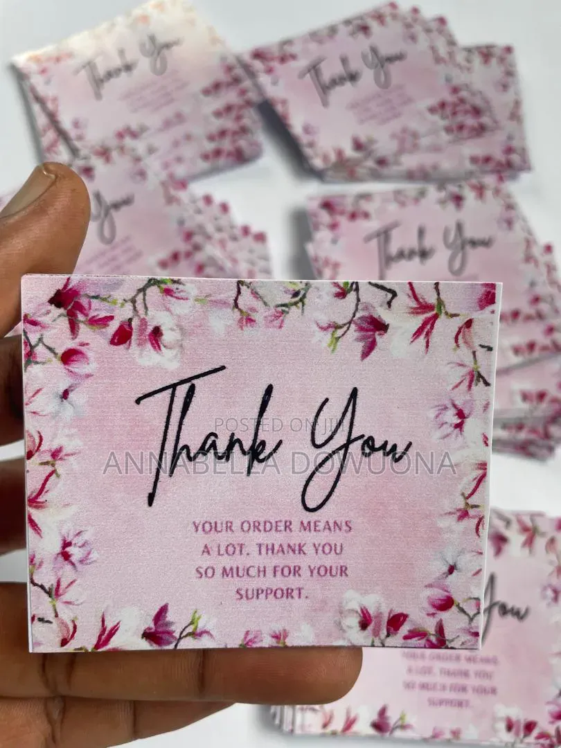 Thank You Cards 50pieces