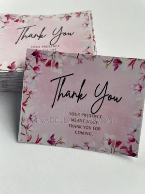Thank You Cards 50pieces