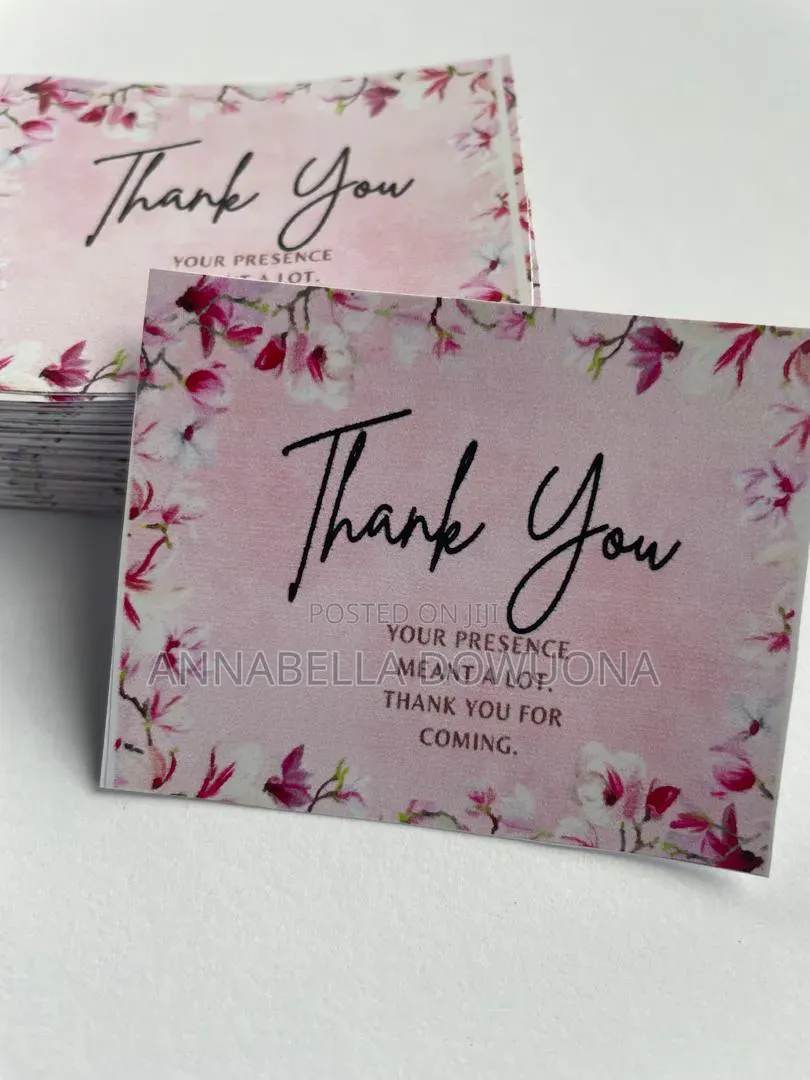 Thank You Cards 50pieces