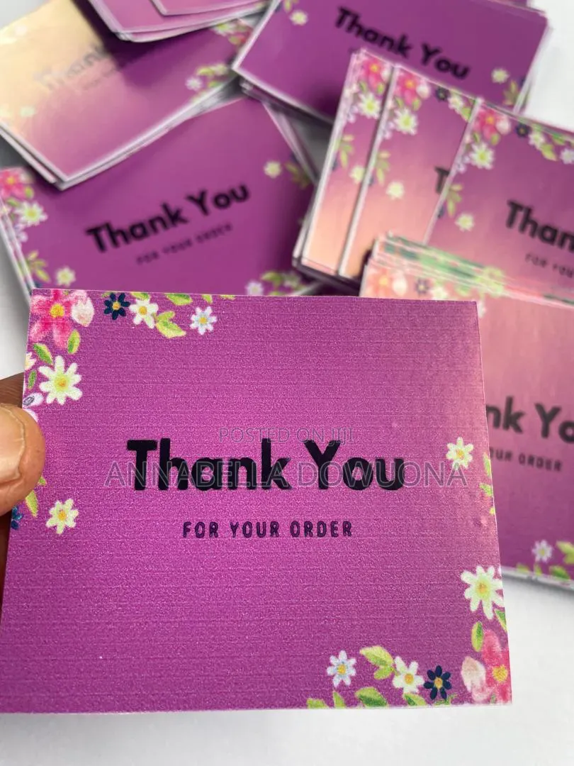 Thank You Cards 50pieces