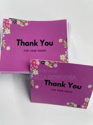 Thank You Cards 50pieces