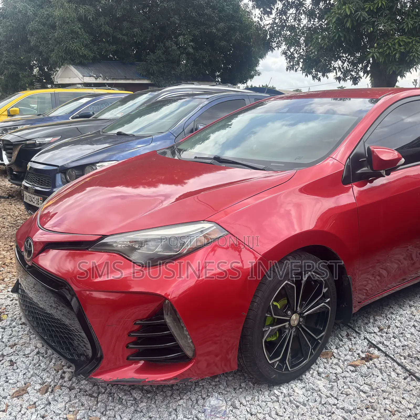 Toyota Corolla LE Eco (1.8L 4cyl 2A) 2018 Red