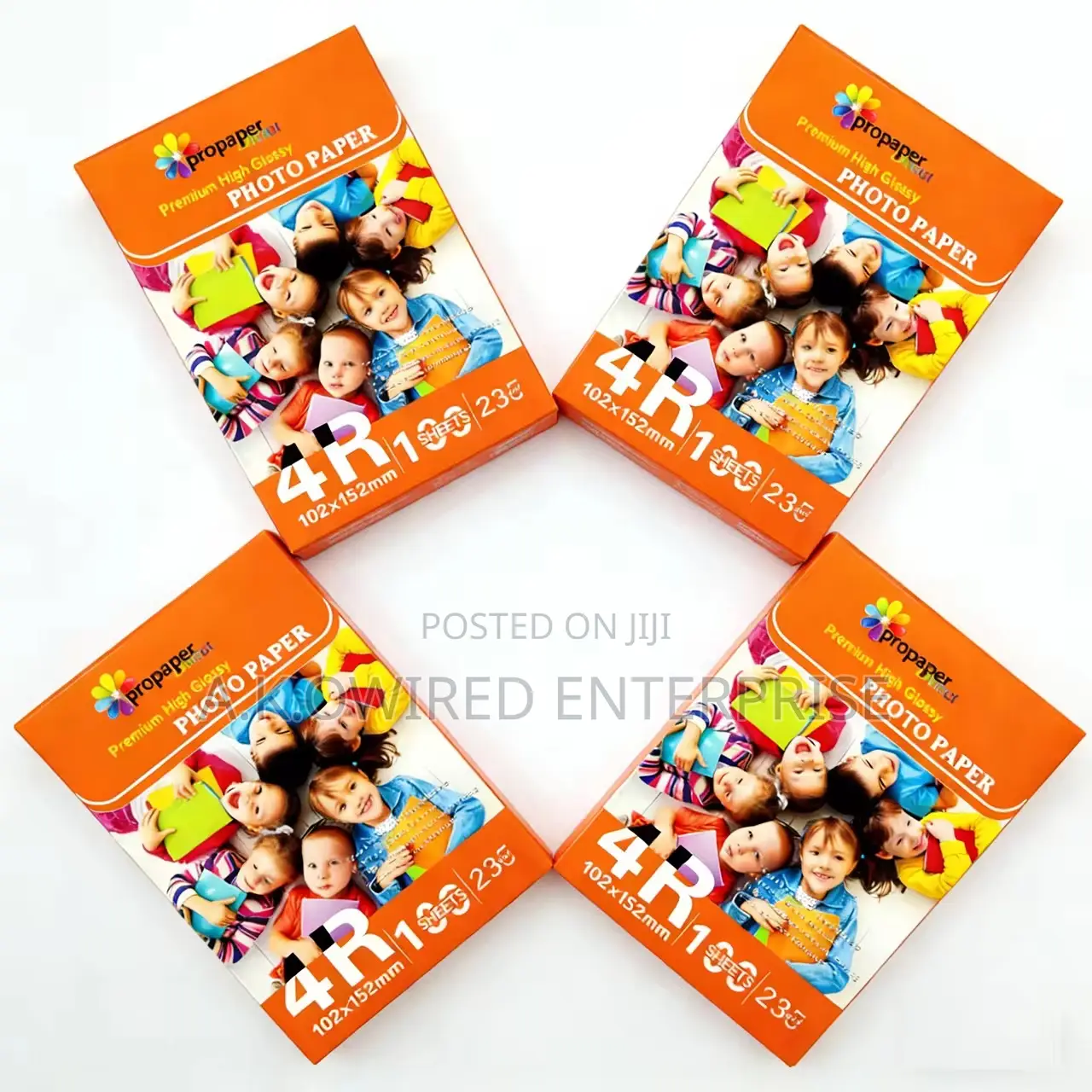 4r 102x152mm Premium High Glossy Photo Paper 100 Sheets 235gsm Inkjet