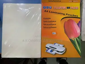 High Quality A4 Master Laminating Pouches Pet Material 125mic Sheets