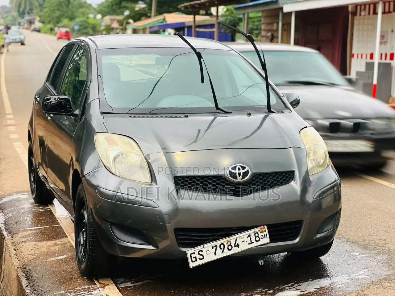 Toyota Yaris 2009 Gray