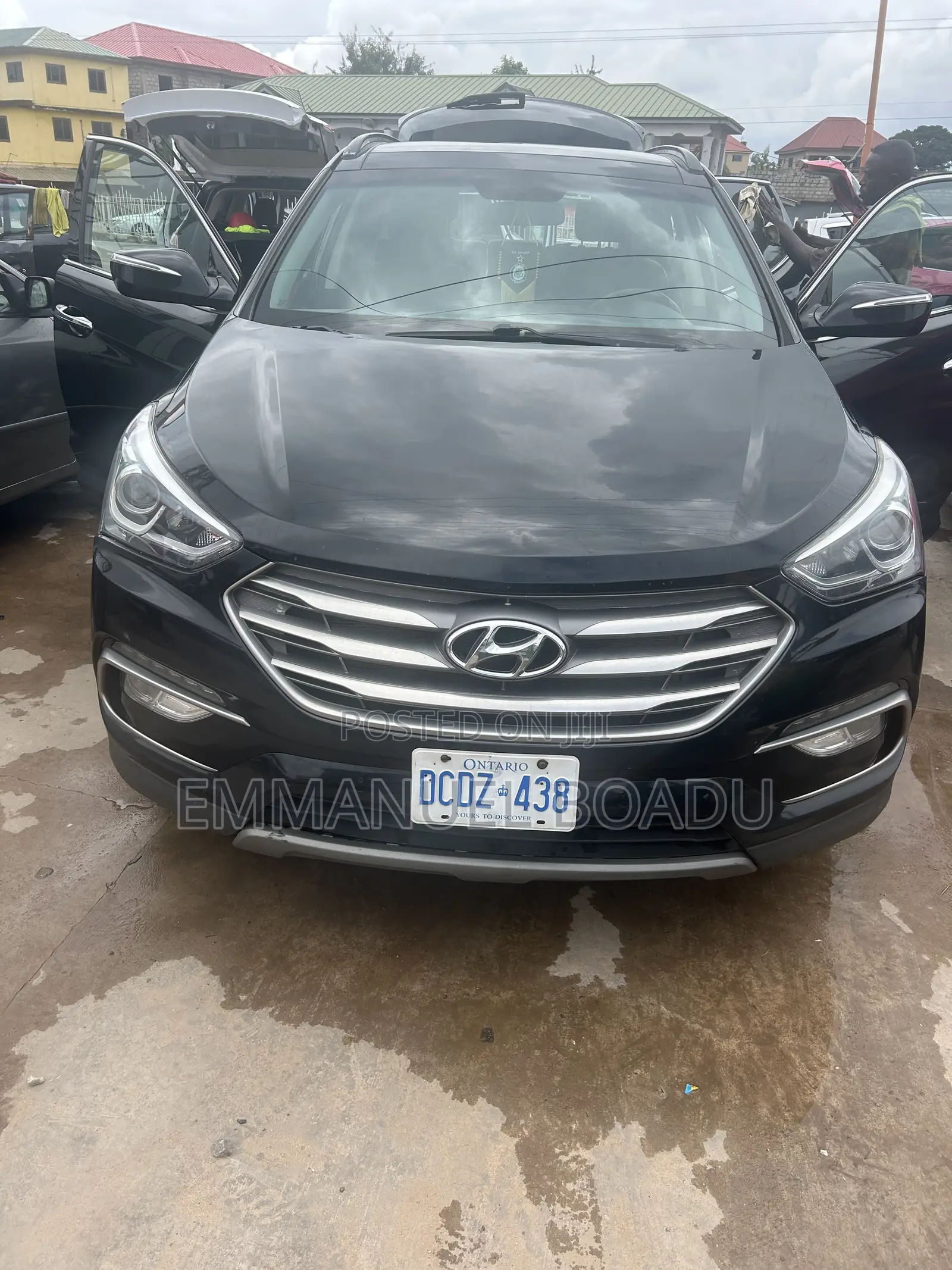 Hyundai Santa Fe SE AWD 2018 Black