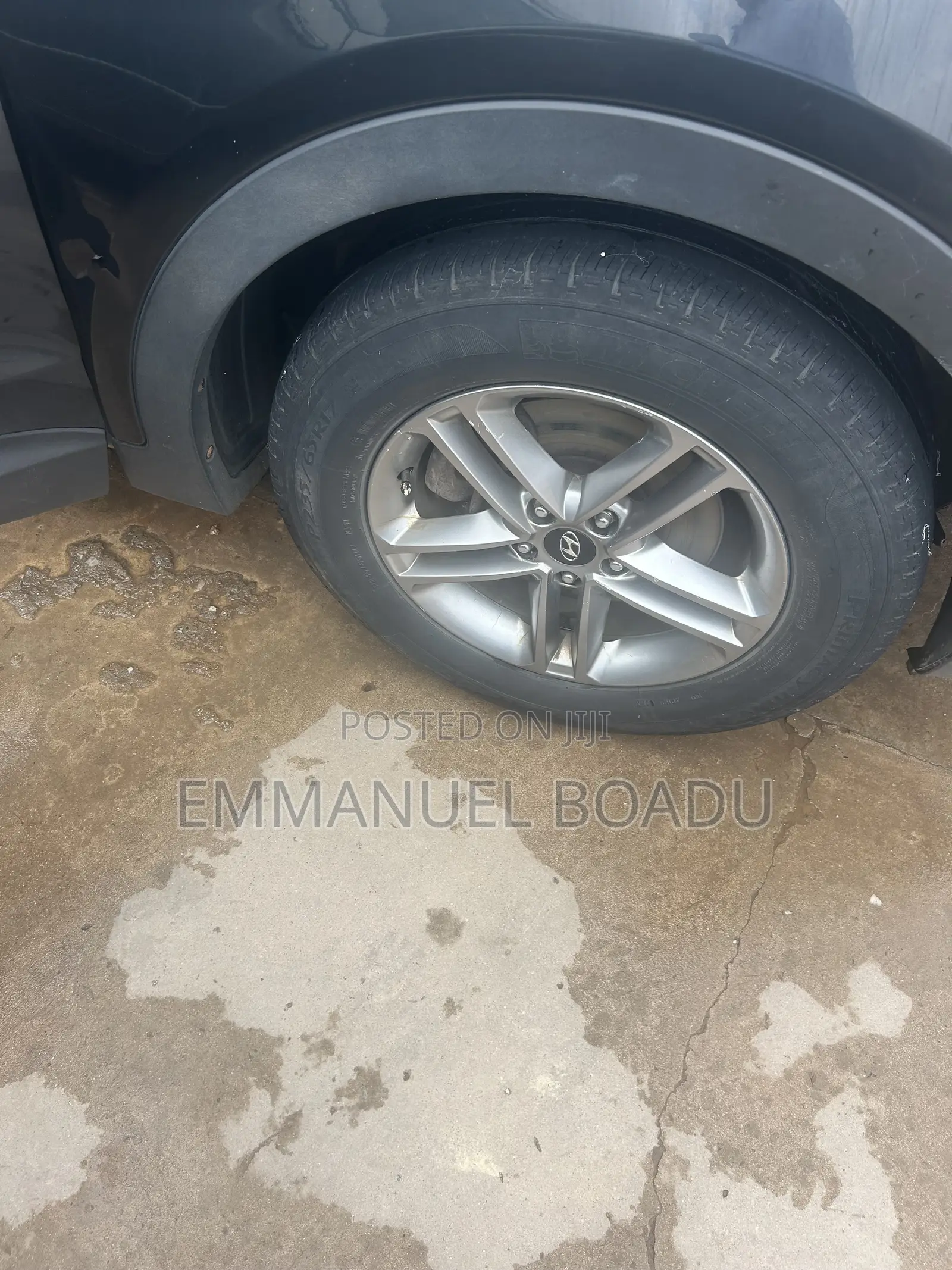 Hyundai Santa Fe SE AWD 2018 Black