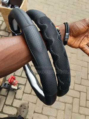 Strong/Heavy Leather Steering Wheel Cover