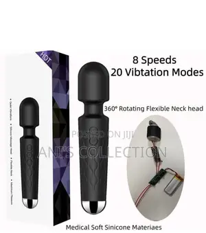 Premium Rechargeable Wand Massager – 8 Speeds 20 Modes (Brand New)