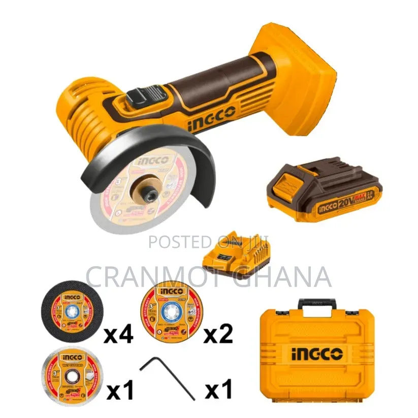 Ingco Cordless Angle Grinder