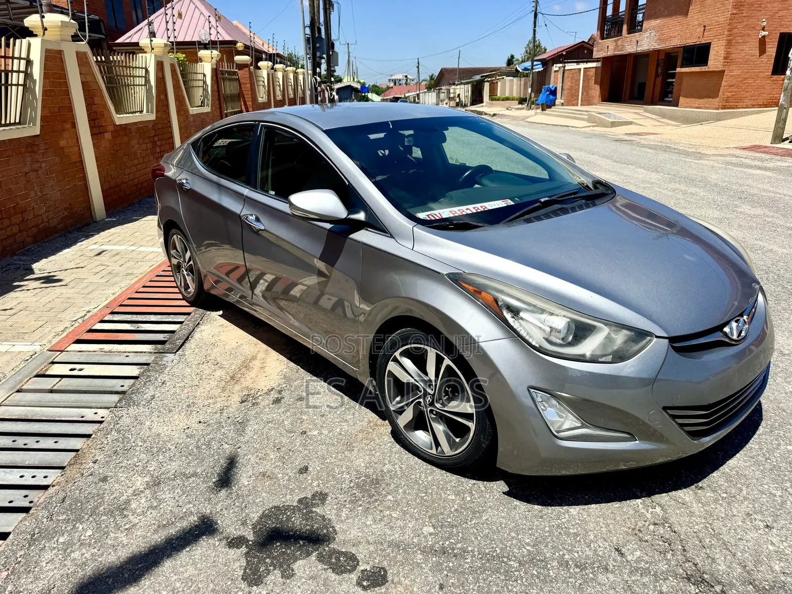 Hyundai Elantra Limited PZEV 4dr Sedan (1.8L 4cyl 6A) 2014 Gray