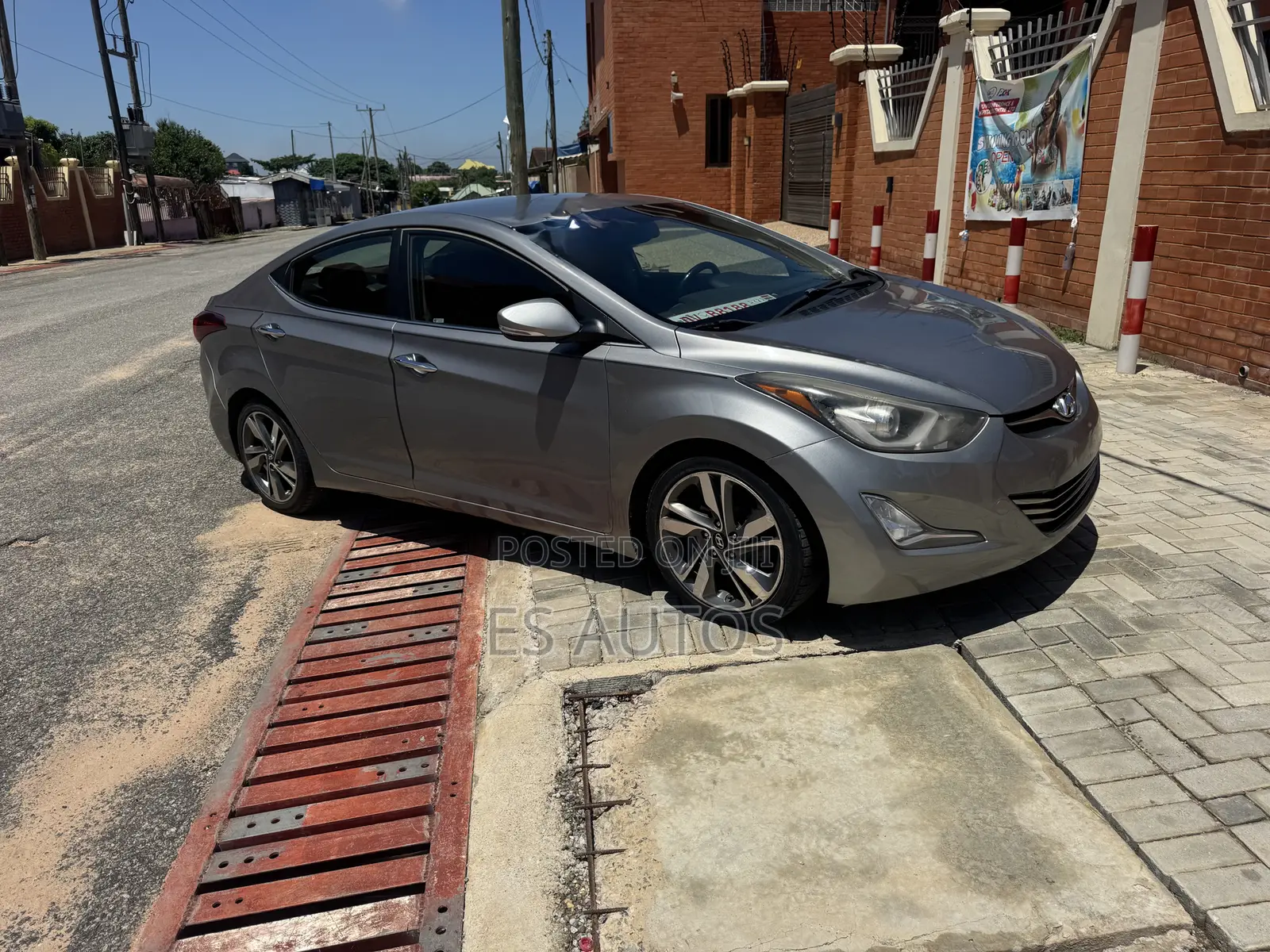 Hyundai Elantra Limited PZEV 4dr Sedan (1.8L 4cyl 6A) 2014 Gray