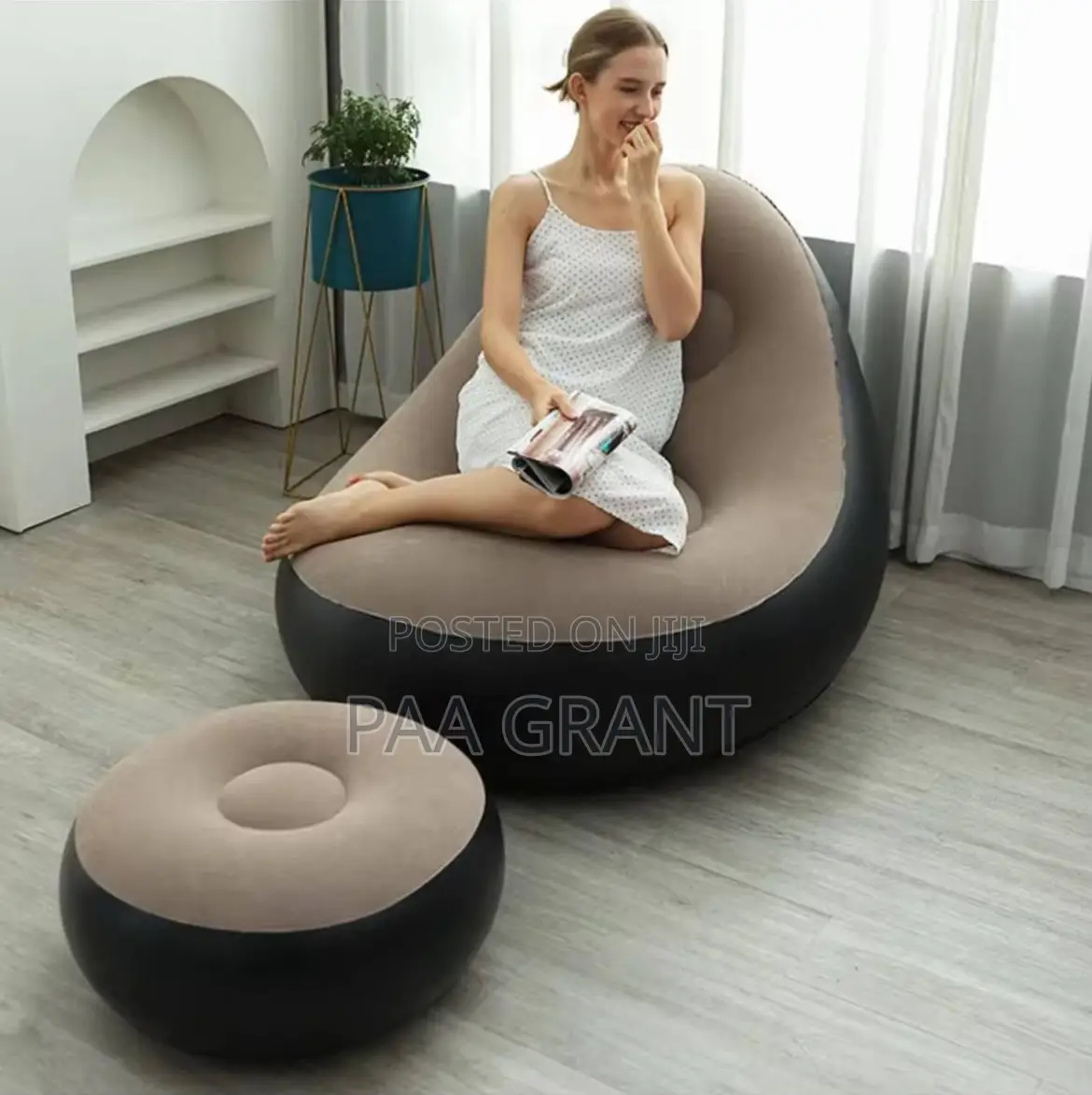 Stylish Inflatable Sofa Set (Comes Plus Free Pump